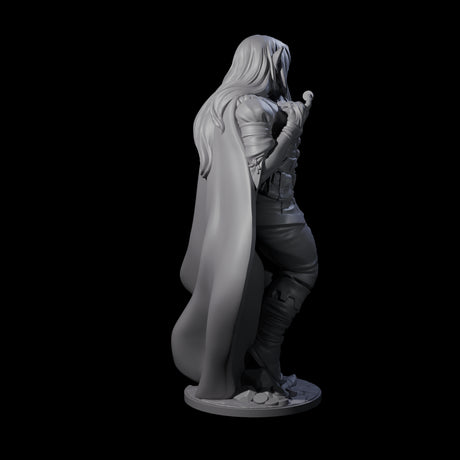 Melodic Elf Bard Miniature for Dungeons and Dragons, Pathfinder or other TTRPGs