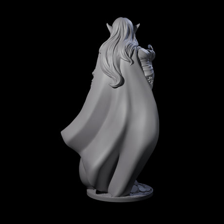 Melodic Elf Bard Miniature for Dungeons and Dragons, Pathfinder or other TTRPGs