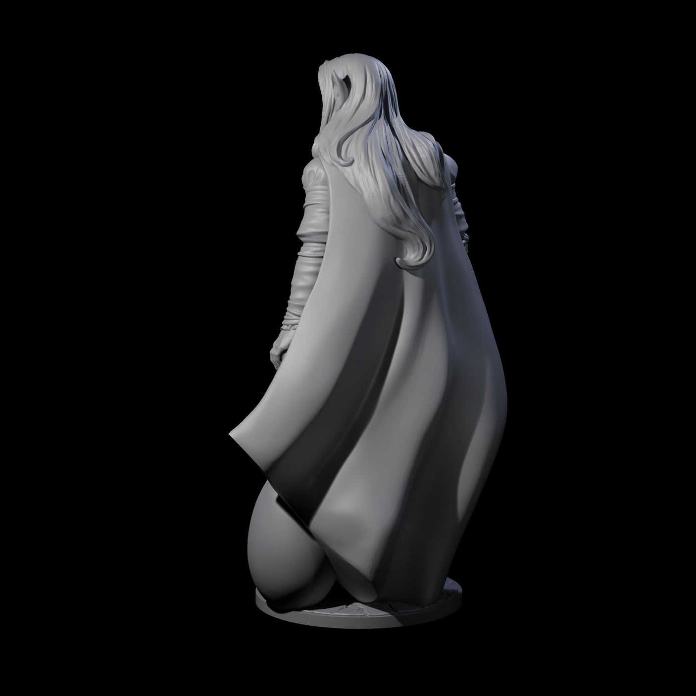 Melodic Elf Bard Miniature for Dungeons and Dragons, Pathfinder or other TTRPGs