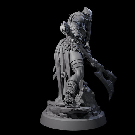 Men Slaying Hervor B Miniature for Dungeons and Dragons, Pathfinder or other TTRPGs