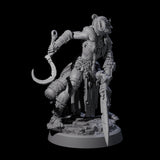 Men Slaying Hervor C Miniature for Dungeons and Dragons, Pathfinder or other TTRPGs