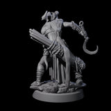 Men Slaying Hervor C Miniature for Dungeons and Dragons, Pathfinder or other TTRPGs