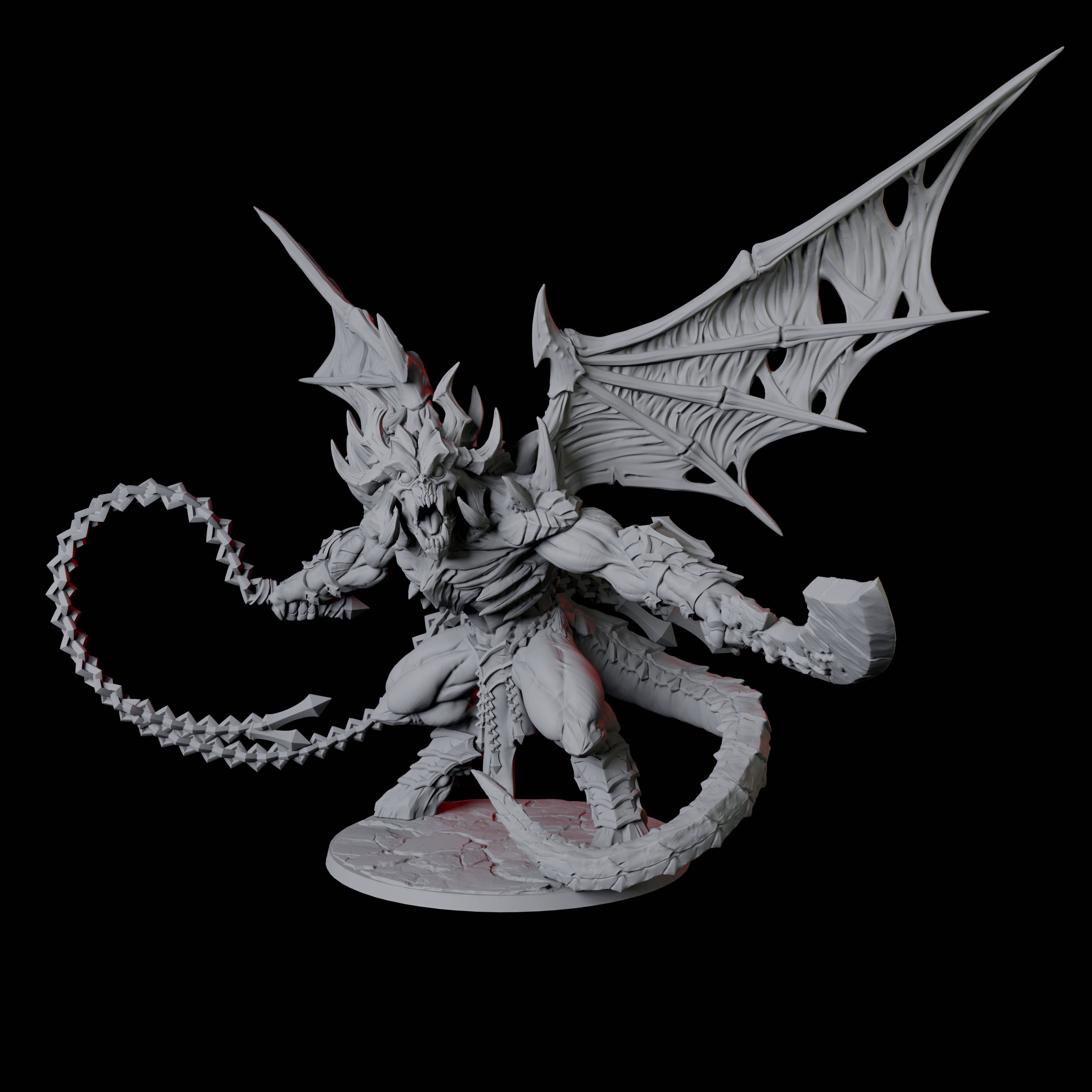 Menacing Balor Miniature for Dungeons and Dragons, Pathfinder or other TTRPGs