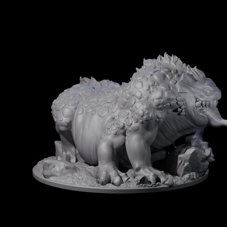 Menacing Basilisk Monstrosity Miniature for Dungeons and Dragons, Pathfinder or other TTRPGs