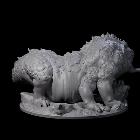 Menacing Basilisk Monstrosity Miniature for Dungeons and Dragons, Pathfinder or other TTRPGs