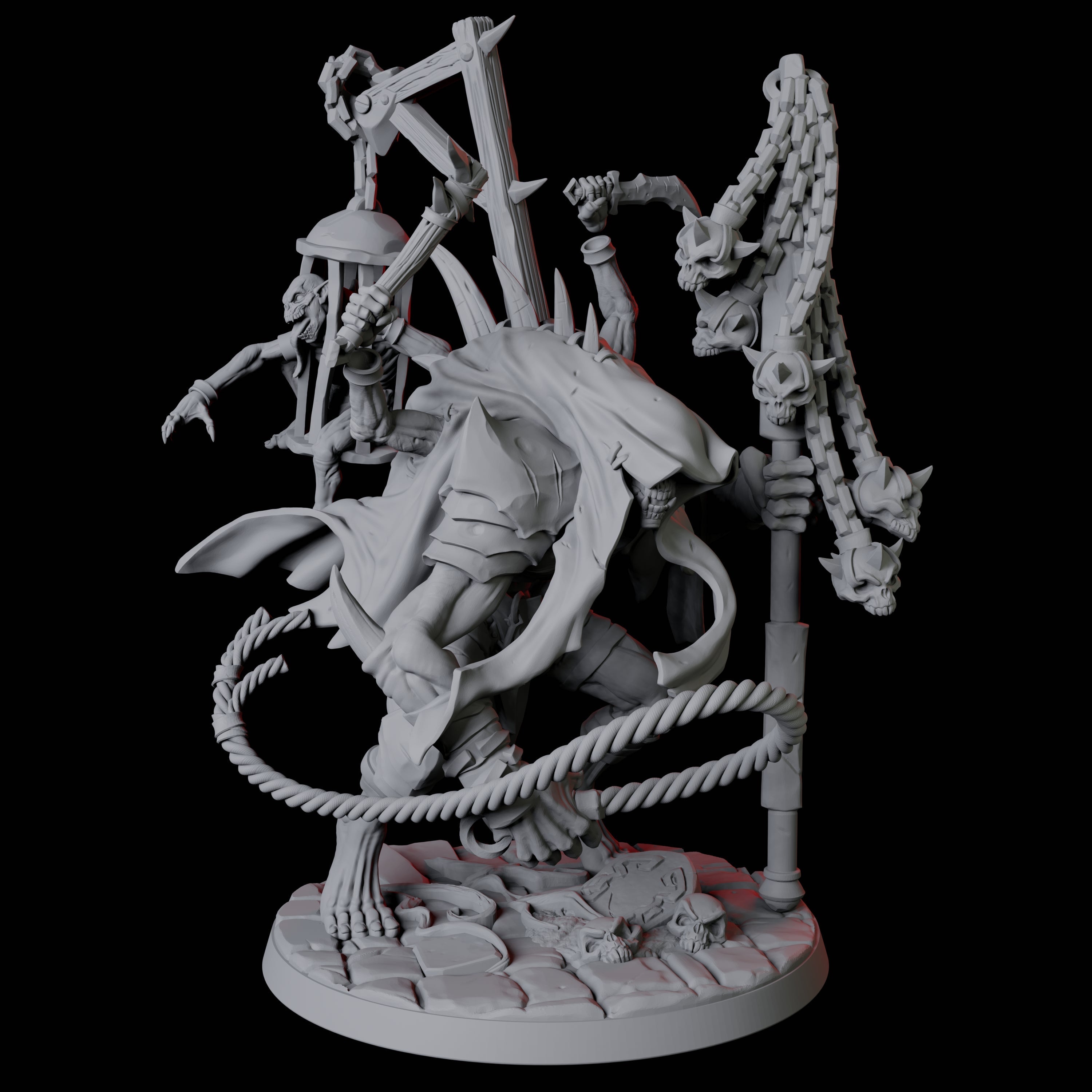 Menacing Boneclaw Miniature for Dungeons and Dragons, Pathfinder or other TTRPGs