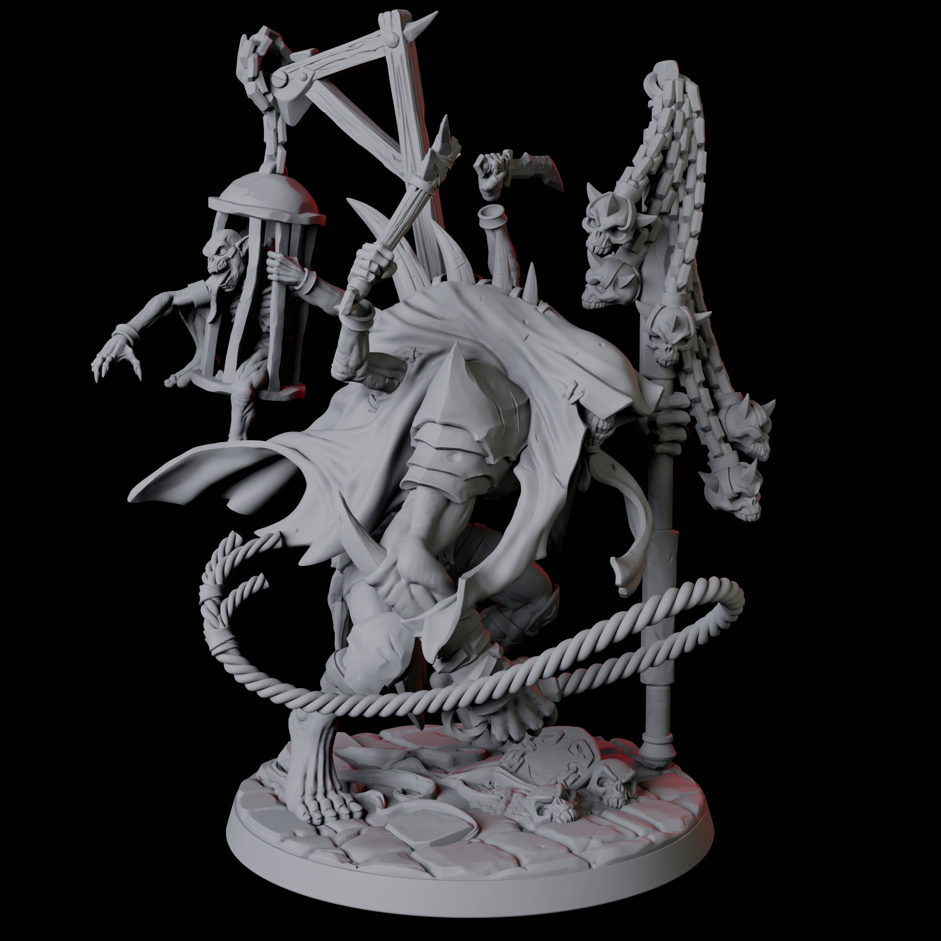 Menacing Boneclaw Miniature for Dungeons and Dragons, Pathfinder or other TTRPGs