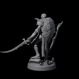 Menacing Death Knight Warrior Miniature for Dungeons and Dragons, Pathfinder or other TTRPGs