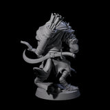 Menacing Gnoll Packmaster Miniature for Dungeons and Dragons, Pathfinder or other TTRPGs