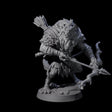 Menacing Gnoll Packmaster Miniature for Dungeons and Dragons, Pathfinder or other TTRPGs