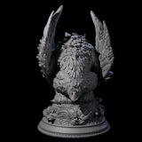 Menacing Owlbear Miniature for Dungeons and Dragons, Pathfinder or other TTRPGs