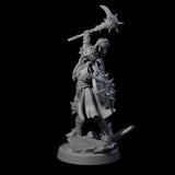 Menacing Shieldmaiden B Miniature for Dungeons and Dragons, Pathfinder or other TTRPGs