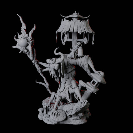Menacing Taljjae D Miniature for Dungeons and Dragons, Pathfinder or other TTRPGs