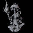 Menacing Taljjae D Miniature for Dungeons and Dragons, Pathfinder or other TTRPGs