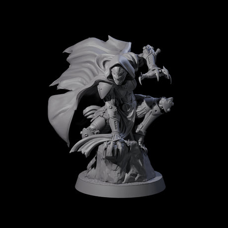 Menacing Warforged Rogue Miniature for Dungeons and Dragons, Pathfinder or other TTRPGs