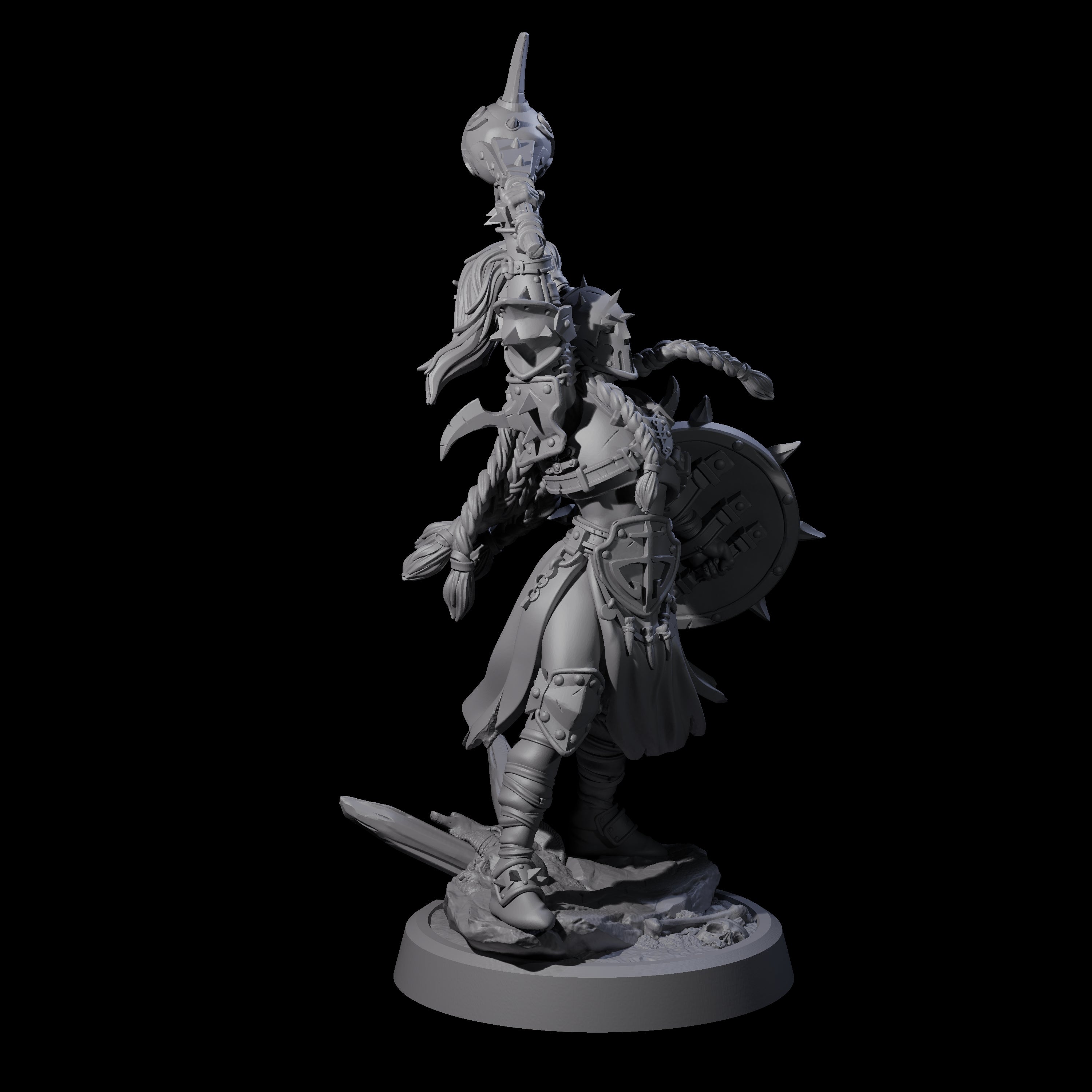 Menacing Shieldmaiden B