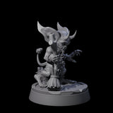 Menial Imp Deck Scrubber A Miniature for Dungeons and Dragons, Pathfinder or other TTRPGs