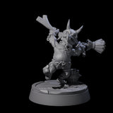 Menial Imp Deck Scrubber B Miniature for Dungeons and Dragons, Pathfinder or other TTRPGs
