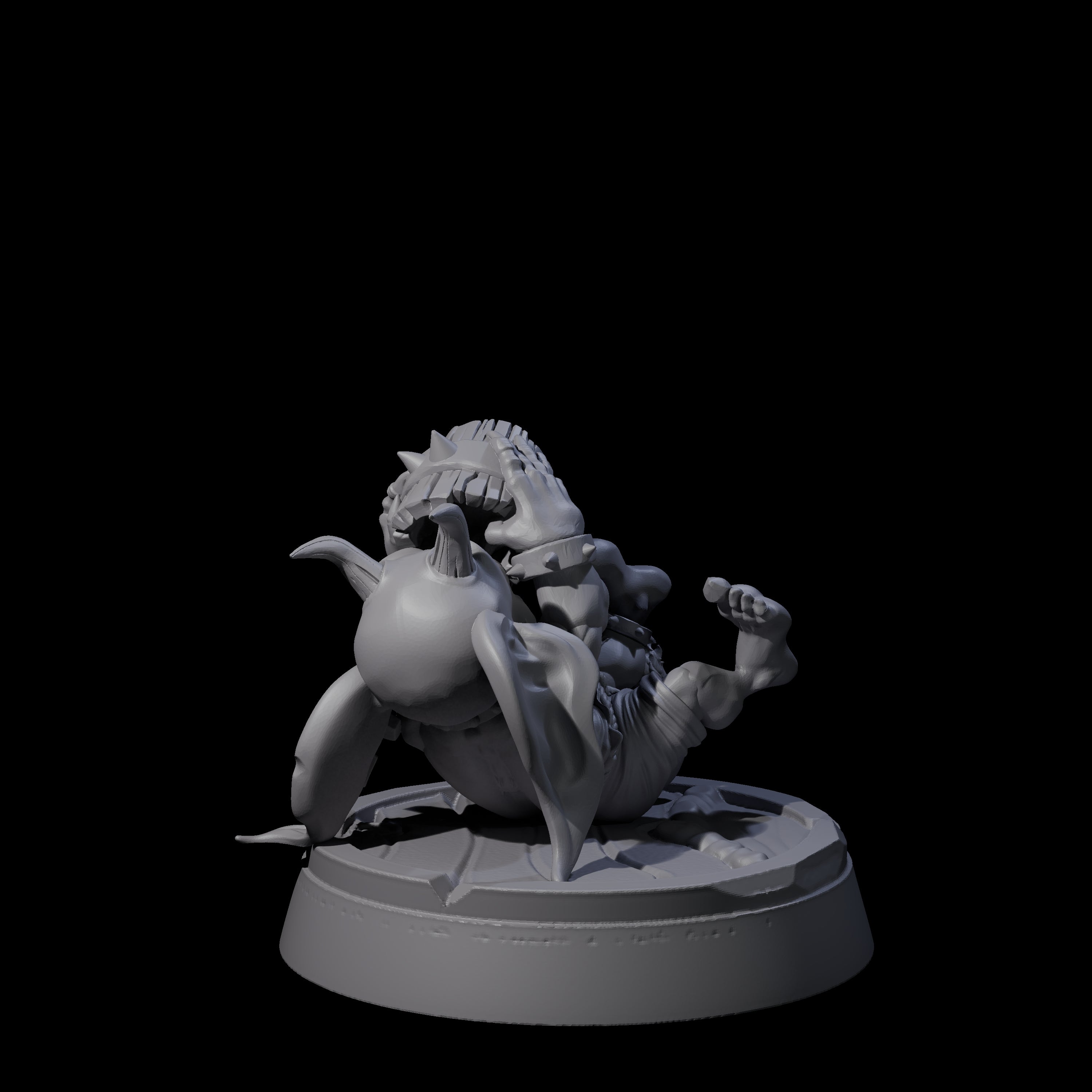 Menial Imp Deck Scrubber C Miniature for Dungeons and Dragons, Pathfinder or other TTRPGs