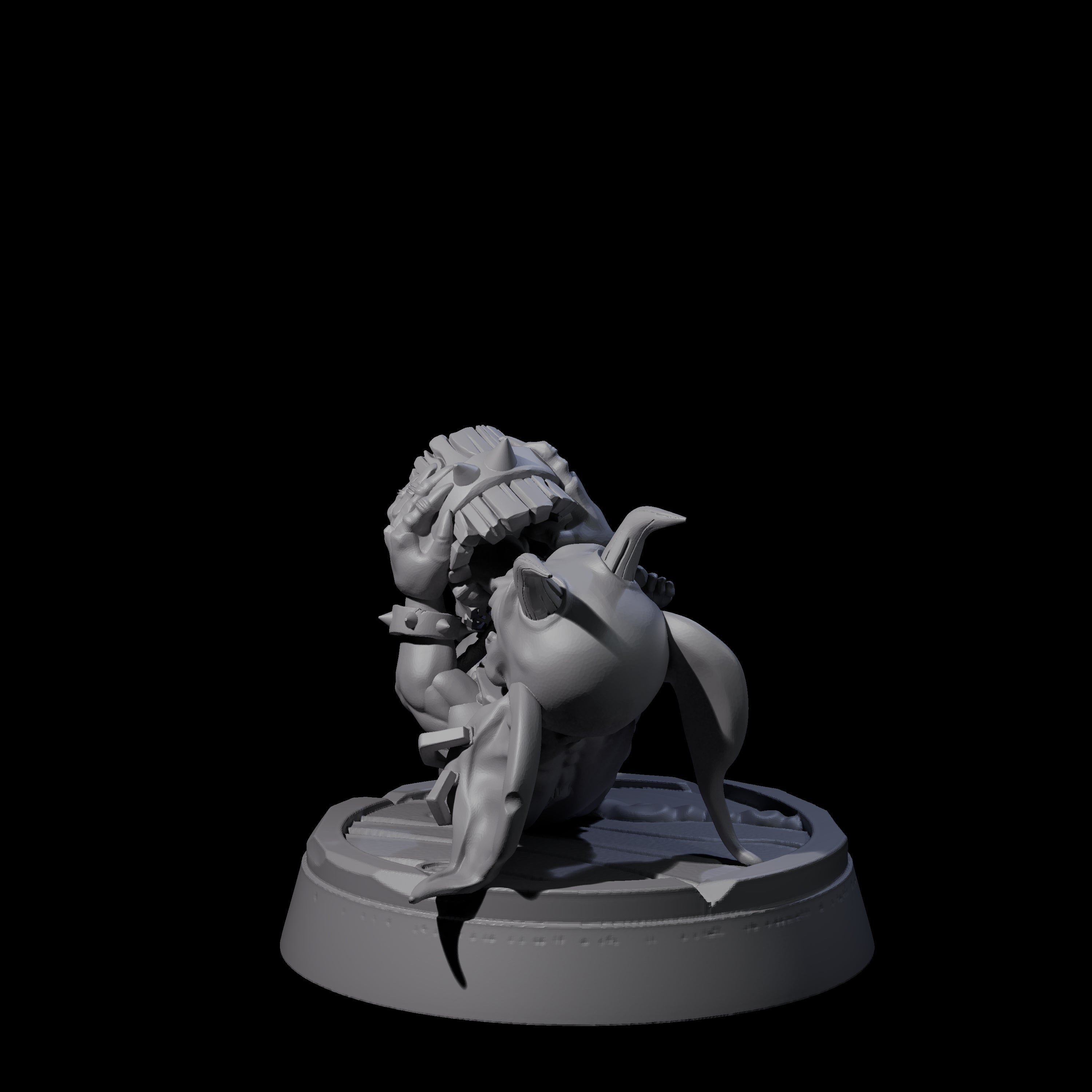 Menial Imp Deck Scrubber C Miniature for Dungeons and Dragons, Pathfinder or other TTRPGs