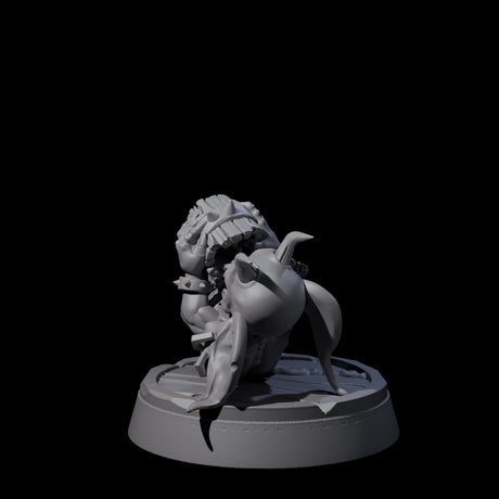 Menial Imp Deck Scrubber C Miniature for Dungeons and Dragons, Pathfinder or other TTRPGs