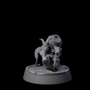 Menial Imp Deck Scrubber C Miniature for Dungeons and Dragons, Pathfinder or other TTRPGs