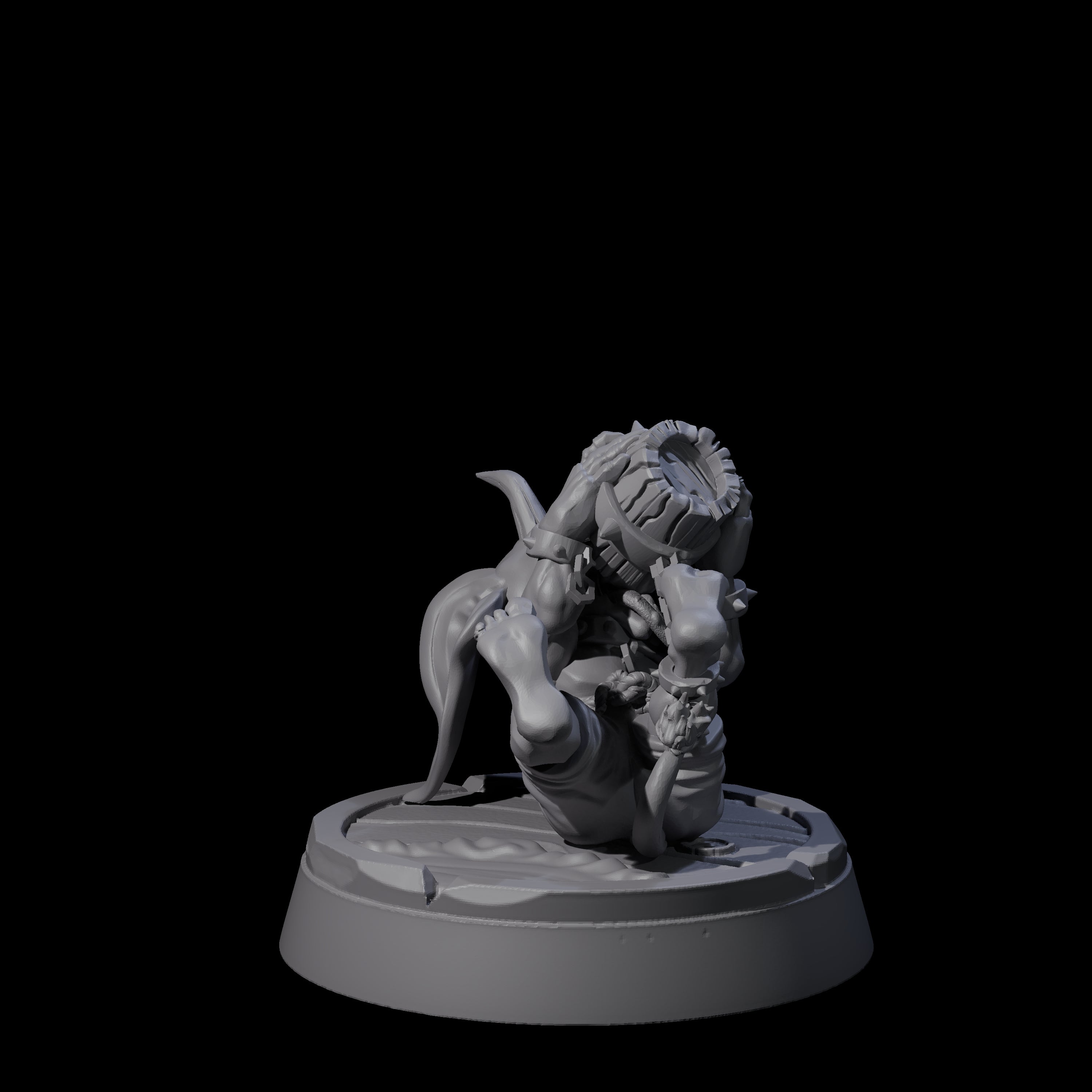 Menial Imp Deck Scrubber C Miniature for Dungeons and Dragons, Pathfinder or other TTRPGs