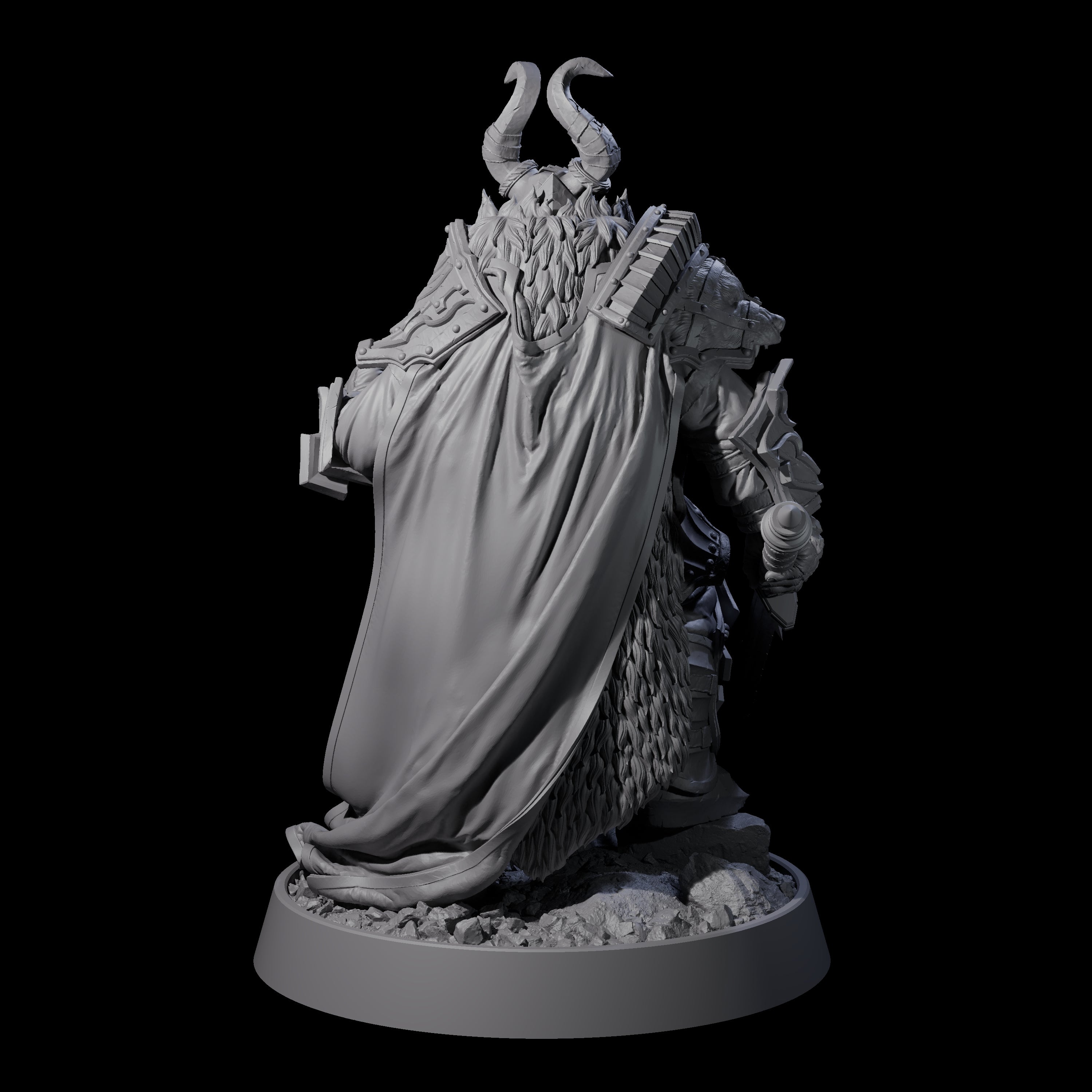 Mercenary of the Golden Circle A Miniature for Dungeons and Dragons, Pathfinder or other TTRPGs