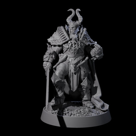 Mercenary of the Golden Circle A Miniature for Dungeons and Dragons, Pathfinder or other TTRPGs