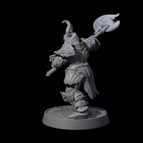 Mercenary of the Golden Circle B Miniature for Dungeons and Dragons, Pathfinder or other TTRPGs