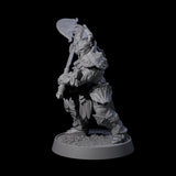 Mercenary of the Golden Circle B Miniature for Dungeons and Dragons, Pathfinder or other TTRPGs