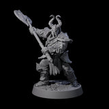 Mercenary of the Golden Circle B Miniature for Dungeons and Dragons, Pathfinder or other TTRPGs