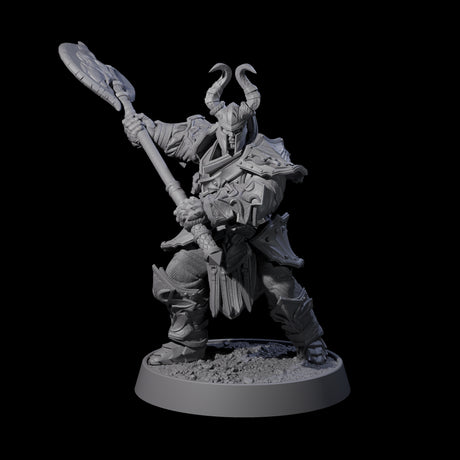Mercenary of the Golden Circle B Miniature for Dungeons and Dragons, Pathfinder or other TTRPGs