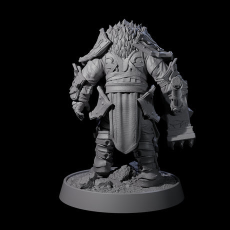 Mercenary of the Golden Circle C Miniature for Dungeons and Dragons, Pathfinder or other TTRPGs