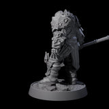 Mercenary of the Golden Circle C Miniature for Dungeons and Dragons, Pathfinder or other TTRPGs