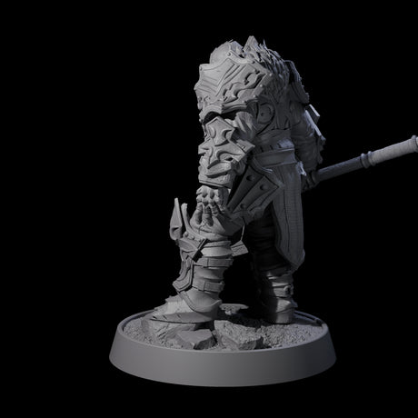 Mercenary of the Golden Circle C Miniature for Dungeons and Dragons, Pathfinder or other TTRPGs