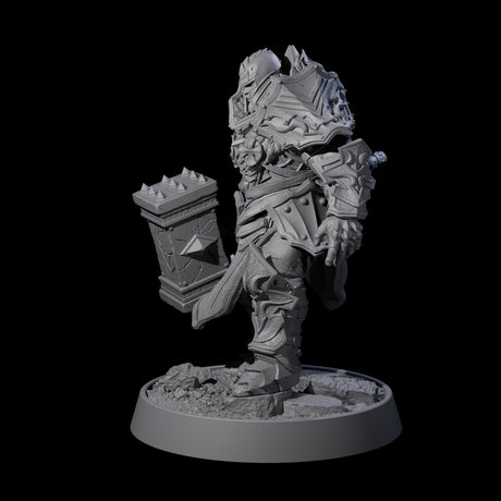 Mercenary of the Golden Circle C Miniature for Dungeons and Dragons, Pathfinder or other TTRPGs