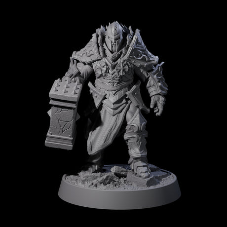Mercenary of the Golden Circle C Miniature for Dungeons and Dragons, Pathfinder or other TTRPGs