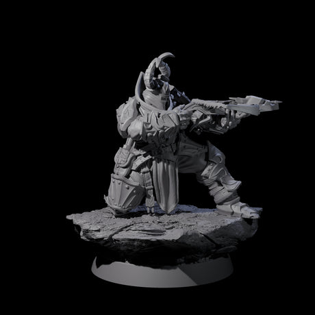 Mercenary of the Golden Circle E Miniature for Dungeons and Dragons, Pathfinder or other TTRPGs