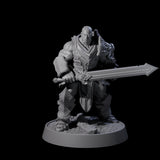 Mercenary of the Golden Circle F Miniature for Dungeons and Dragons, Pathfinder or other TTRPGs