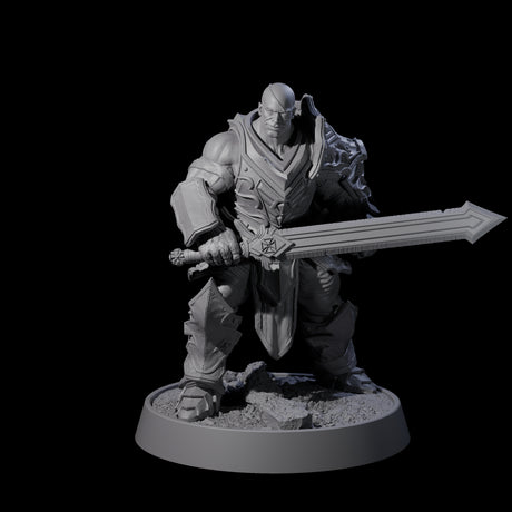 Mercenary of the Golden Circle F Miniature for Dungeons and Dragons, Pathfinder or other TTRPGs