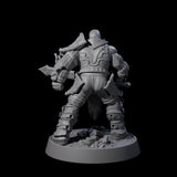 Mercenary of the Golden Circle F Miniature for Dungeons and Dragons, Pathfinder or other TTRPGs