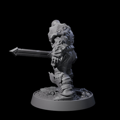 Mercenary of the Golden Circle F Miniature for Dungeons and Dragons, Pathfinder or other TTRPGs