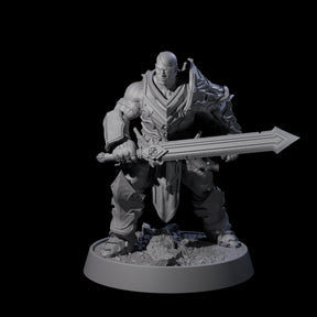Mercenary of the Golden Circle F Miniature for Dungeons and Dragons, Pathfinder or other TTRPGs