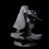 Mercenary of the Golden Circle G Miniature for Dungeons and Dragons, Pathfinder or other TTRPGs