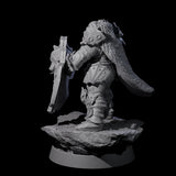 Mercenary of the Golden Circle G Miniature for Dungeons and Dragons, Pathfinder or other TTRPGs