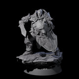 Mercenary of the Golden Circle G Miniature for Dungeons and Dragons, Pathfinder or other TTRPGs