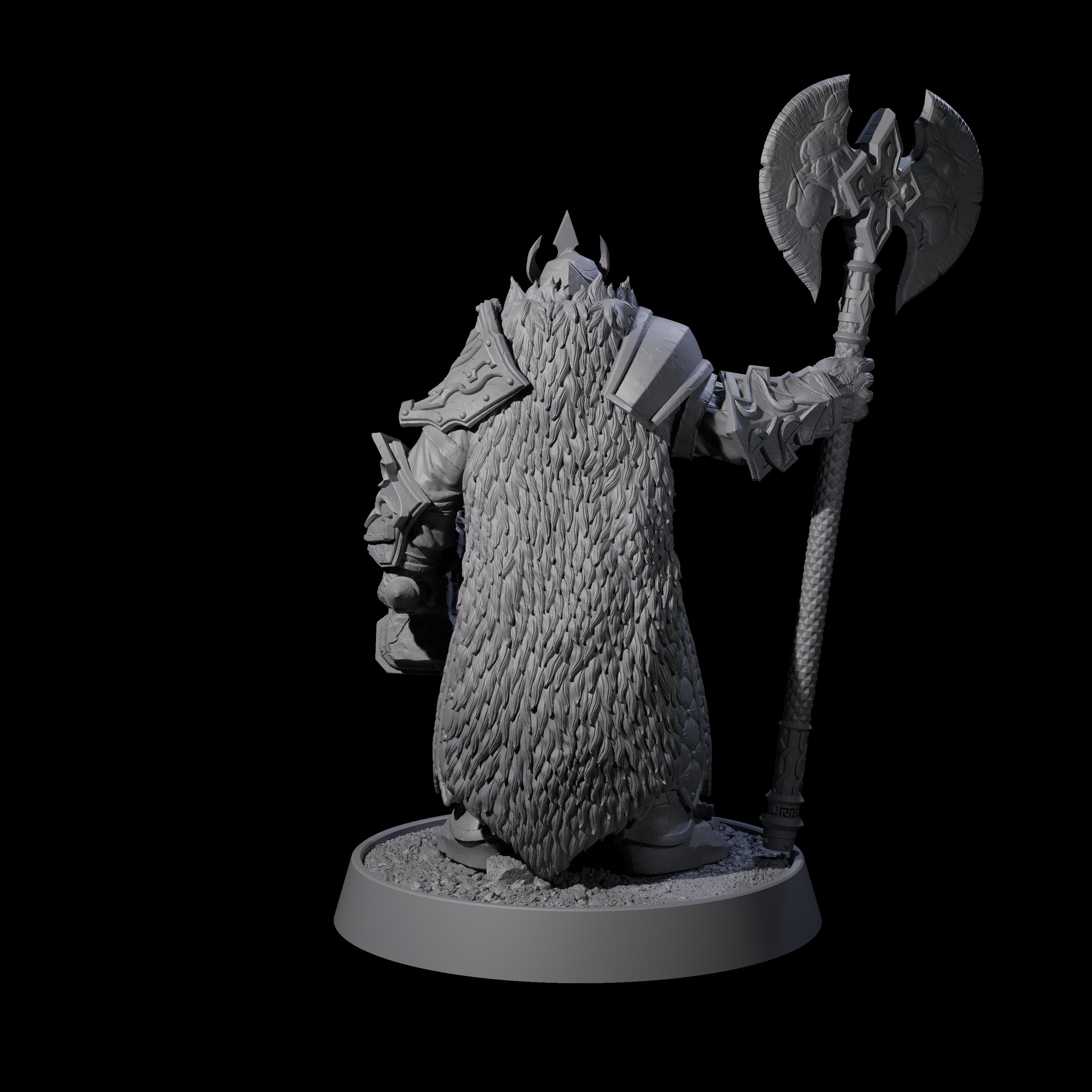 Mercenary of the Golden Circle H Miniature for Dungeons and Dragons, Pathfinder or other TTRPGs