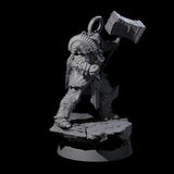 Mercenary of the Golden Circle J Miniature for Dungeons and Dragons, Pathfinder or other TTRPGs