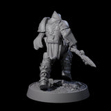 Mercenary of the Golden Circle M Miniature for Dungeons and Dragons, Pathfinder or other TTRPGs